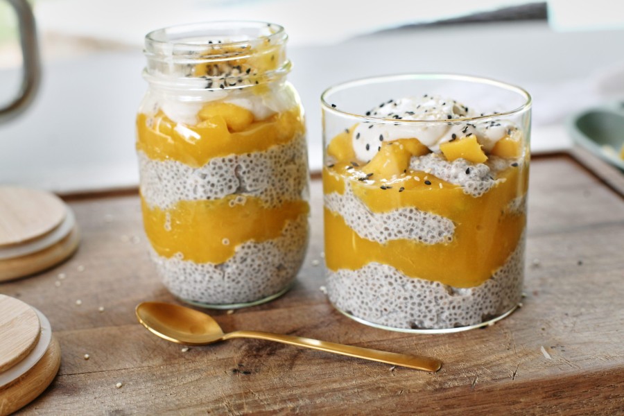 Resep Chia Seeds Mango Pudding Sehat dan Lezat, Mudah Dibuat di Rumah