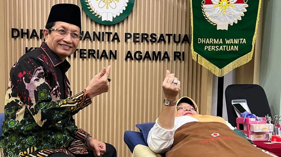 Donor Darah Kemenag Warnai Peringatan Hari Amal Bakti