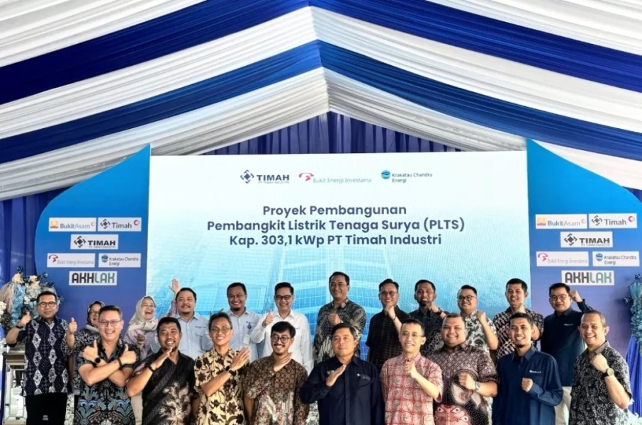 Bukit Asam Resmikan PLTS di Cilegon, Perkuat Komitmen Transisi Energi Nasional Bukit Asam Resmikan PLTS di Cilegon, Perkuat Komitmen Transisi Energi Nasional