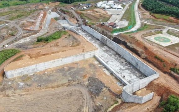 PTPP Percepat Proyek Strategis Bendungan Cibeet