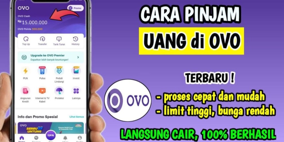 Praktis, Ini 10 Cara Pinjam Uang di OVO yang Mudah dan Cepat!