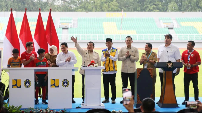 Presiden Prabowo Dukung Rencana Erick Thohir Kembangkan Klub Sepak Bola Amatir di Indonesia