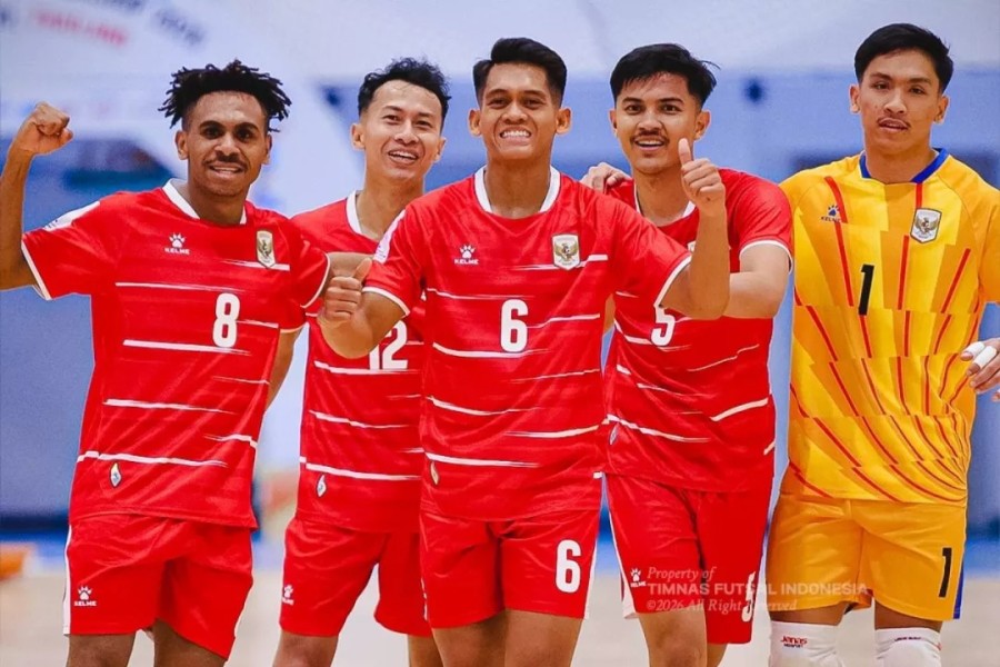 Klasemen Piala AFF Futsal 2026 Indonesia Pimpin Grup B Usai Menang Telak