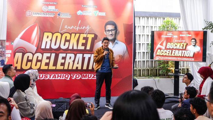 Sandiaga Uno Luncurkan Program Akselerasi Rocket Bagi Wirausaha