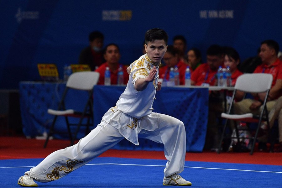Edgar Xavier Marvelo Atlet Andalan Wushu Indonesia Siap Raih Medali SEA Games