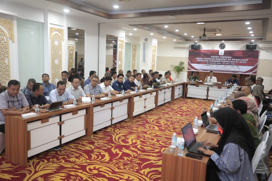 Sekda Aceh Percepat Hunian Layak Bagi Korban Bencana Jelang Ramadhan