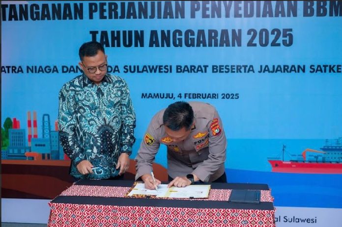 Polda Sulawesi Barat dan PT Pertamina Patra Niaga Jalin Kerja Sama Strategis untuk Penyediaan BBM
