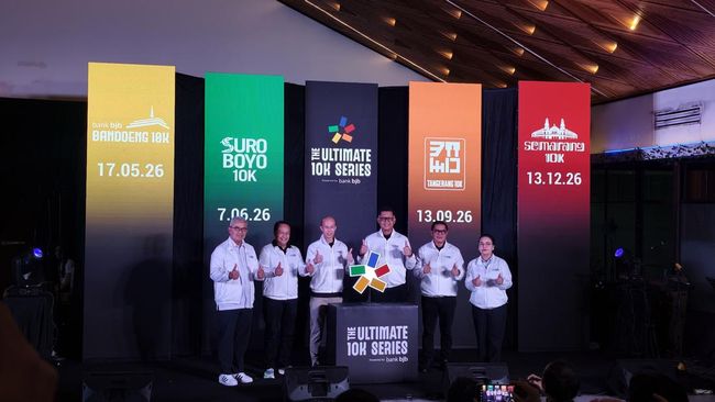 Bank BJB Gelar Ultimate10K Series 2026 Hubungkan Ekonomi Kota Besar Jawa