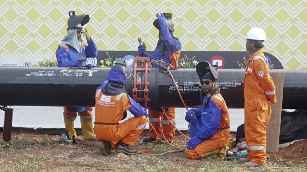 Pembangunan Pipa Gas Cirebon Semarang Capai 70 Persen