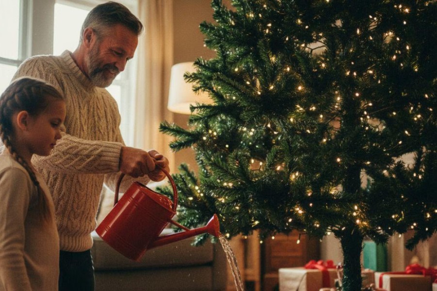 7 Tips Merawat Pohon Natal Asli Agar Tetap Segar dan Indah