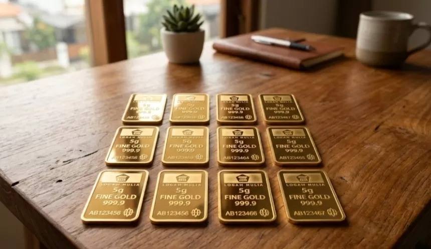 Lonjakan Harga Emas Antam Rp50 Ribu Semalam Tembus Rp3,1 Juta Per Gram