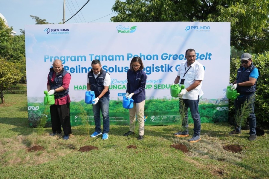 PT Pelindo Solusi Logistik Tegaskan Komitmen Lingkungan dengan Program Tanam 5.000 Pohon Green Belt di Pelabuhan Tanjung Emas dan Pantai Sri Mersing