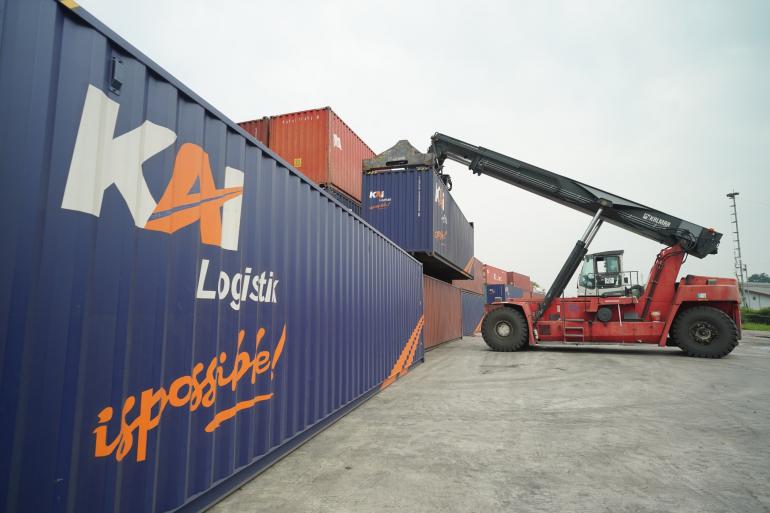 KAI Logistik Catat Rekor Baru Angkutan Kontainer Kereta Api, Tunjukkan Peran Strategis Transportasi Rel di Sektor Logistik Nasional