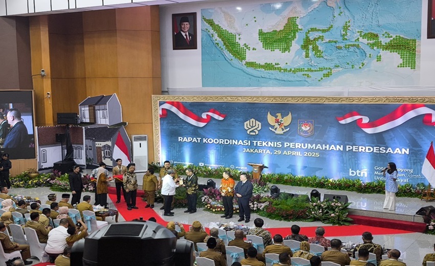 Sekda Kukar Hadiri Rakor Perumahan Pedesaan untuk Percepat Pembangunan Perumahan di Daerah