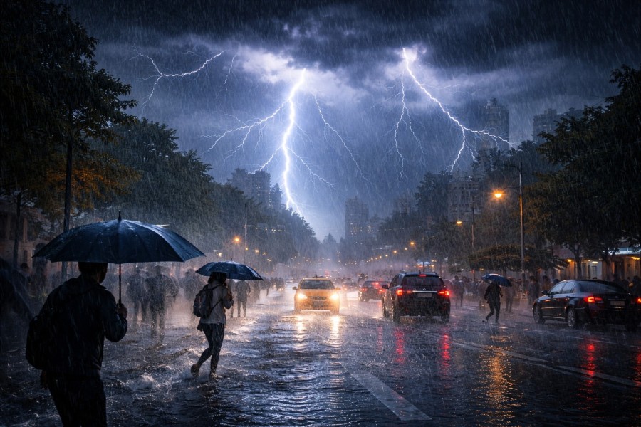 Prakiraan Cuaca Jawa Barat Dan Jabodetabek Waspada Hujan Lebat Petir Angin