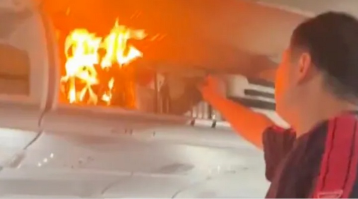 Insiden Baterai Litium Terbakar Paksa Pesawat Mendarat Darurat Insiden Baterai Litium Terbakar Paksa Pesawat Mendarat Darurat