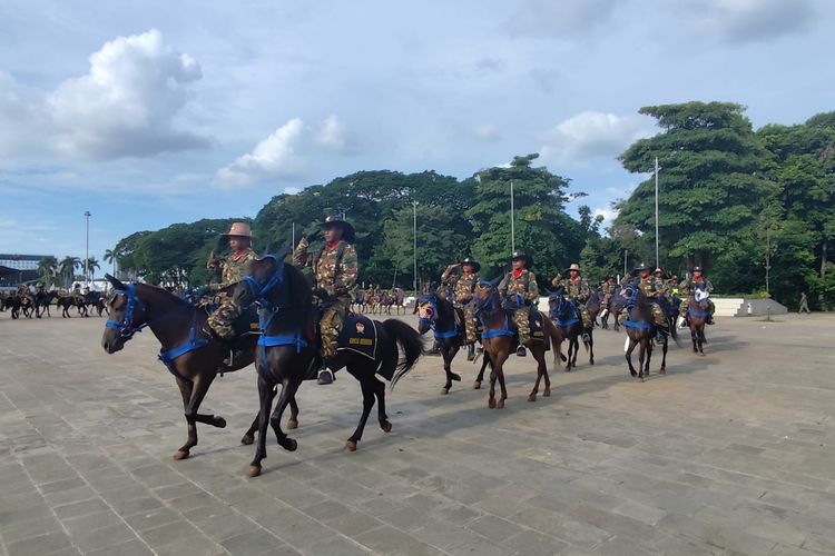 Kemenhan Resmikan Komcad Berkuda, Perkuat Sistem Pertahanan Nasional