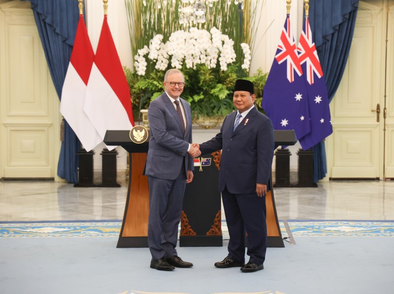 Hangatnya Pertemuan Prabowo dan PM Albanese di Sydney, Bahas Hubungan Strategis Dua Negara