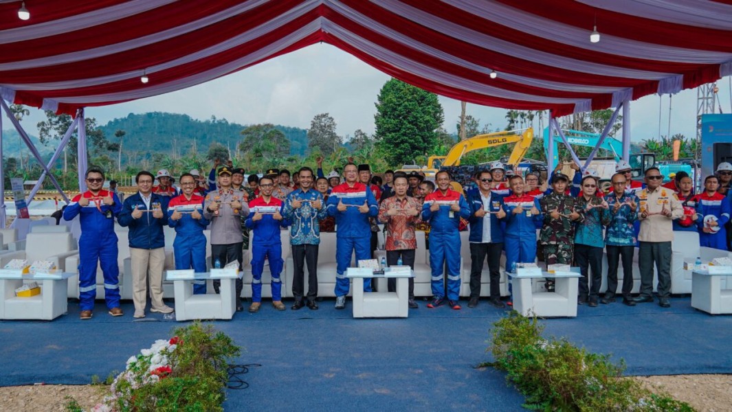Dukung Energi Bersih melalui Groundbreaking Proyek Eksplorasi Gunung