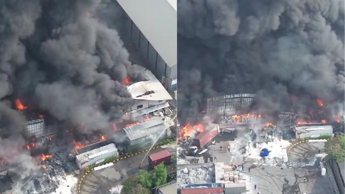 Kebakaran Hebat Melanda Pabrik Minyak Wangi di Kembangan, Jakarta Barat: Identifikasi Penyebab dan Tanggapan Pihak Berwenang