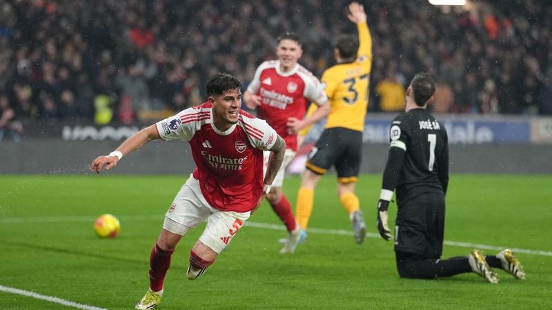 Arsenal Ditahan Imbang Wolverhampton 2-2 di Stadion Molineux