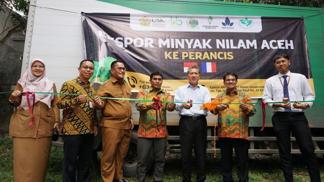 Aceh Ekspor 1 Ton Minyak Nilam ke Prancis, Capai Nilai Rp 1,5 Miliar