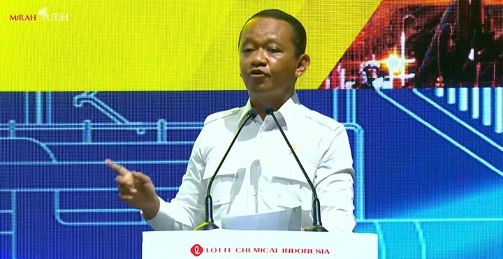 Bahlil Sebut Lotte Chemical Bakal Perluas Pabrik Petrokimia Cilegon