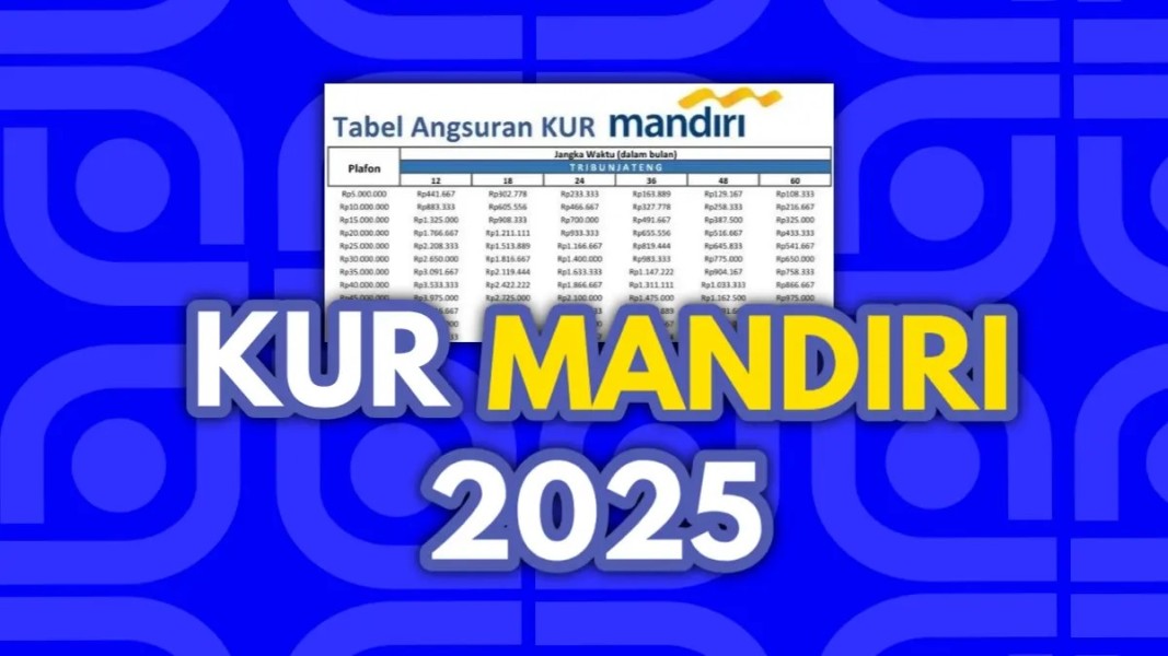 Tabel Angsuran KUR Mandiri Terbaru, Syarat Pengajuan, Cara Ajukan Lengkap