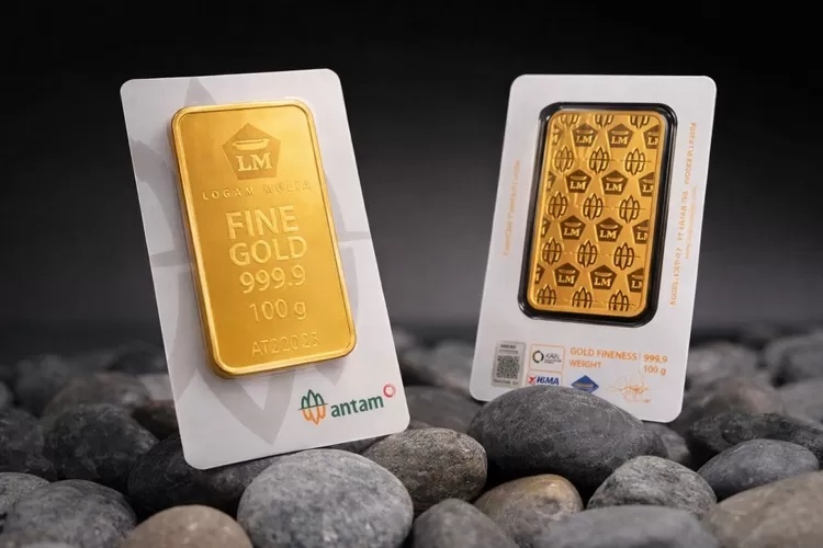 Harga Emas Antam 13 Maret 2026 Tururn Rp21.000, 1 Kg Dibanderol Rp2,96 Miliar