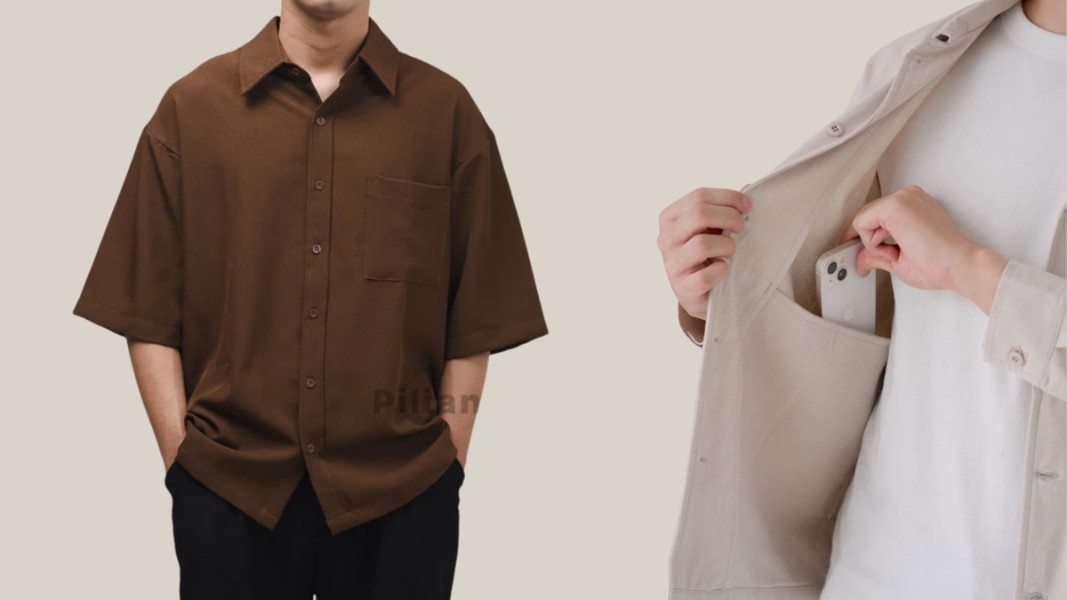 Tren Fashion Pria Kemeja Polos Premium Bikin Hangout Lebih Percaya Diri