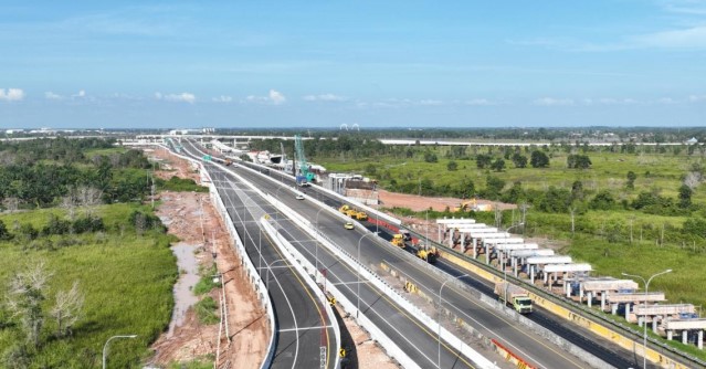 Hutama Karya Terapkan Buka-Tutup Lalu Lintas Palembang–Betung Demi Keselamatan dan Kelancaran Proyek Overpass