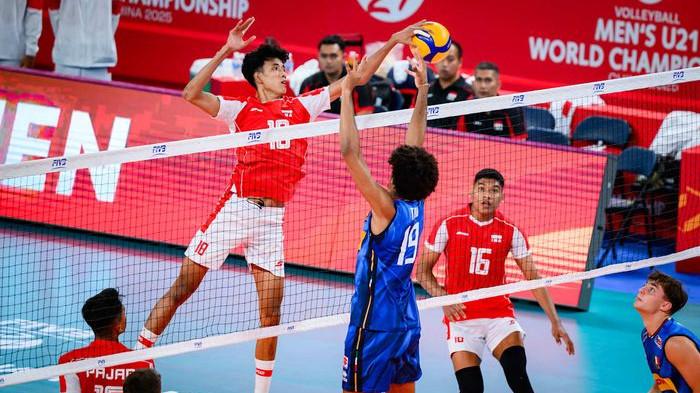 Laga Penentu Timnas Voli Indonesia Hadapi Tunisia