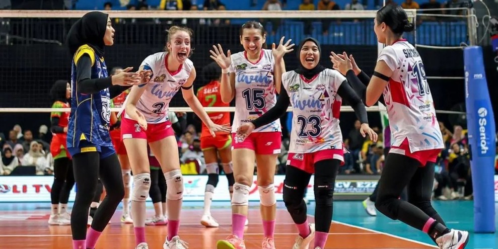 Livin Mandiri Bangkit dan Raih Kemenangan Krusial Dari BJB di Proliga 2026