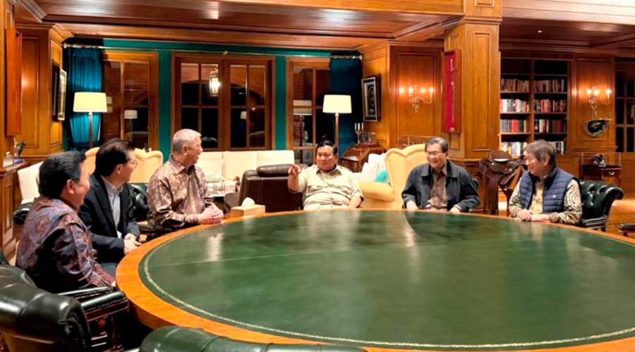 Prabowo Bertemu Pengusaha Di Hambalang Guna Memperkuat Sinergi Ekonomi Nasional Strategis