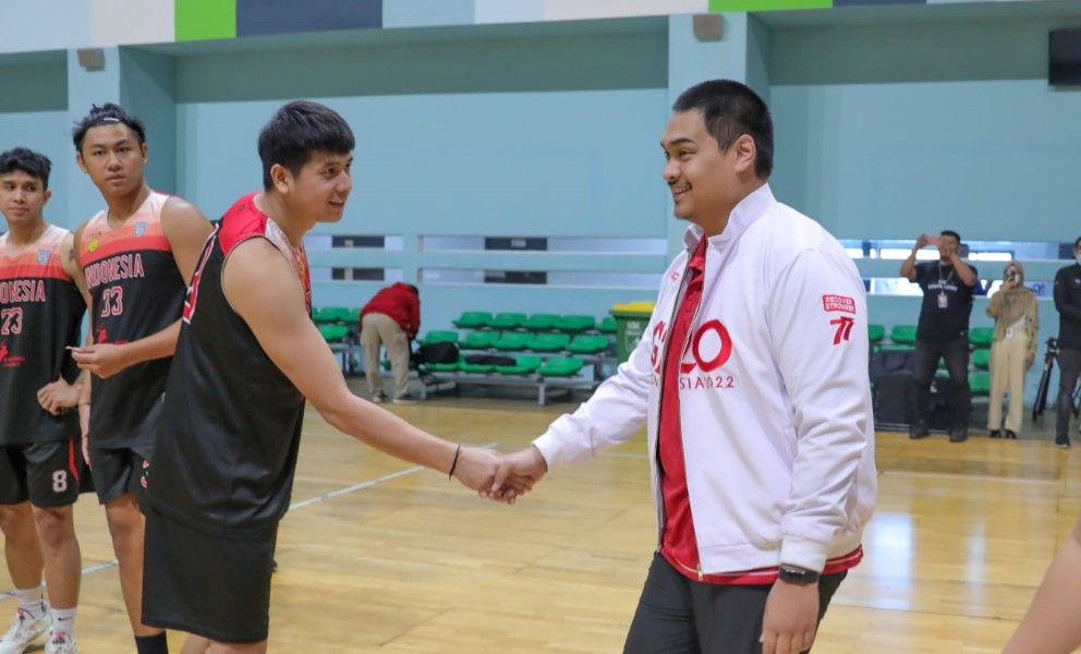 Menpora Optimistis Basket 3x3 Terus Berkembang