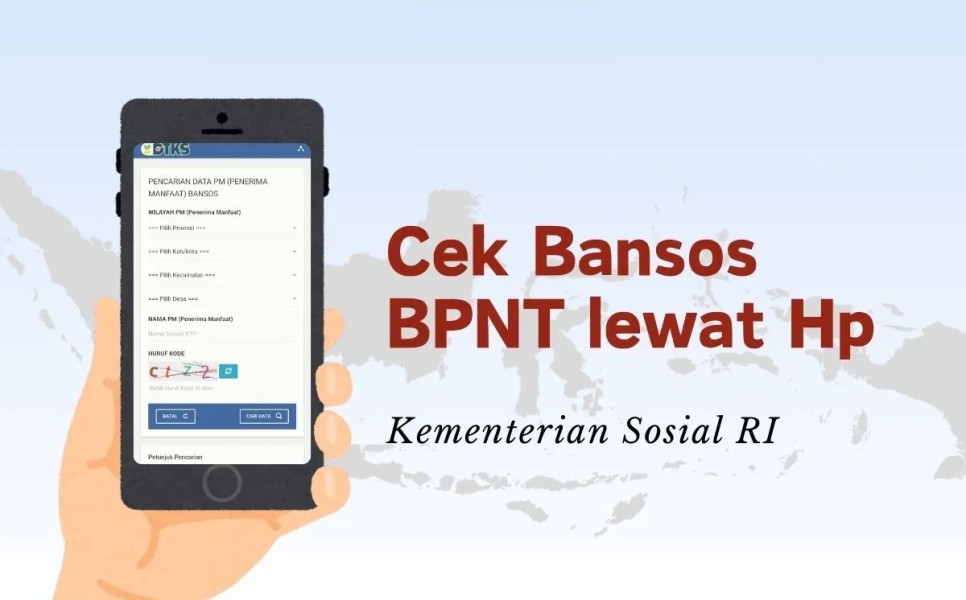 Masyarakat Kini Mudah Cek Bansos BPNT Lewat HP