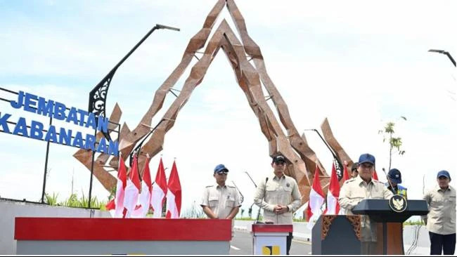 Prabowo Resmikan Jembatan Kabanaran, Dorong Akses Wilayah Bantul