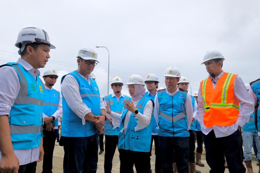 PLNE Tunjukkan Komitmen Tinggi dalam Proyek PLTMG Luwuk, Sulawesi Tengah
