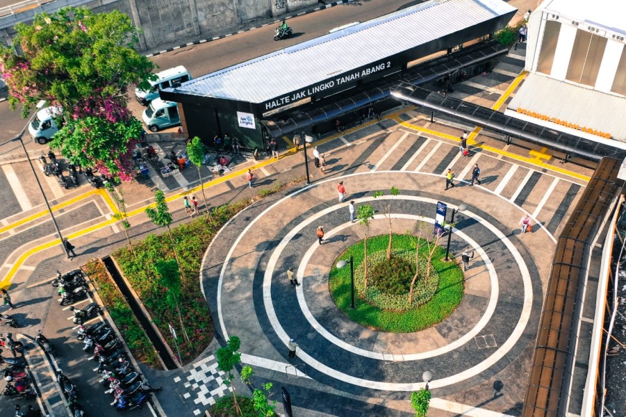 PTPP Percantik Stasiun Tanah Abang