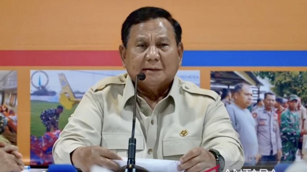 Prabowo Dorong Solidaritas Publik untuk Bantu Korban Bencana Sumatra