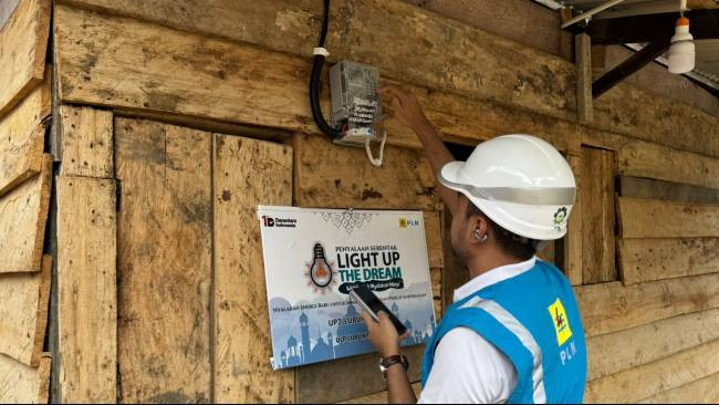 PLN UP3 Lubuklinggau Hadirkan Listrik Gratis Sambut Ramadan Untuk Warga