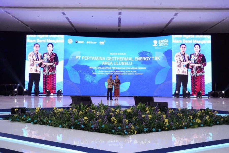 PGE Ulubelu Raih 4 Penghargaan ENSIA, Energi Hijau Terdepan