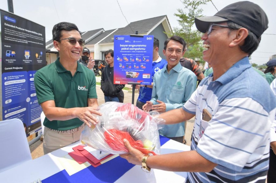 BTN Permudah Bayar Cicilan KPR Lewat Program Tukar Sampah