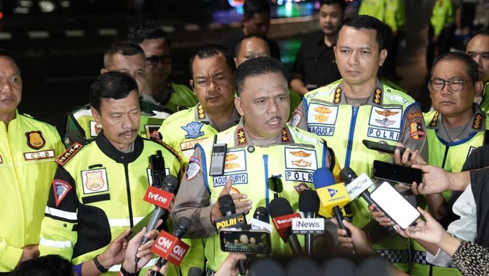 Arus Balik Lebaran Kendaraan Belum Kembali Jakarta Polisi Siaga