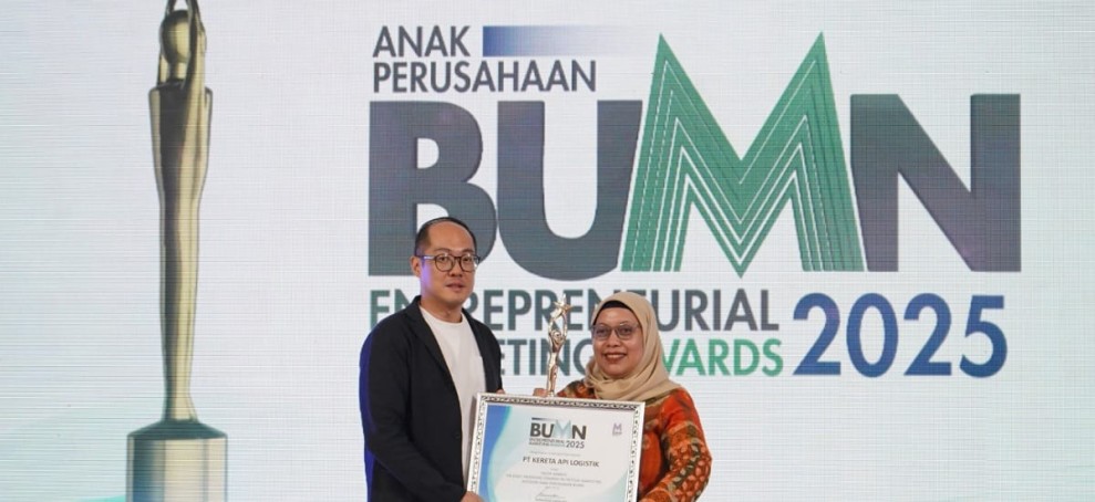 KAI Logistik Raih Penghargaan Bergengsi di BUMN Entrepreneurial Marketing Awards 2025 Berkat Inovasi dan Transformasi Digital