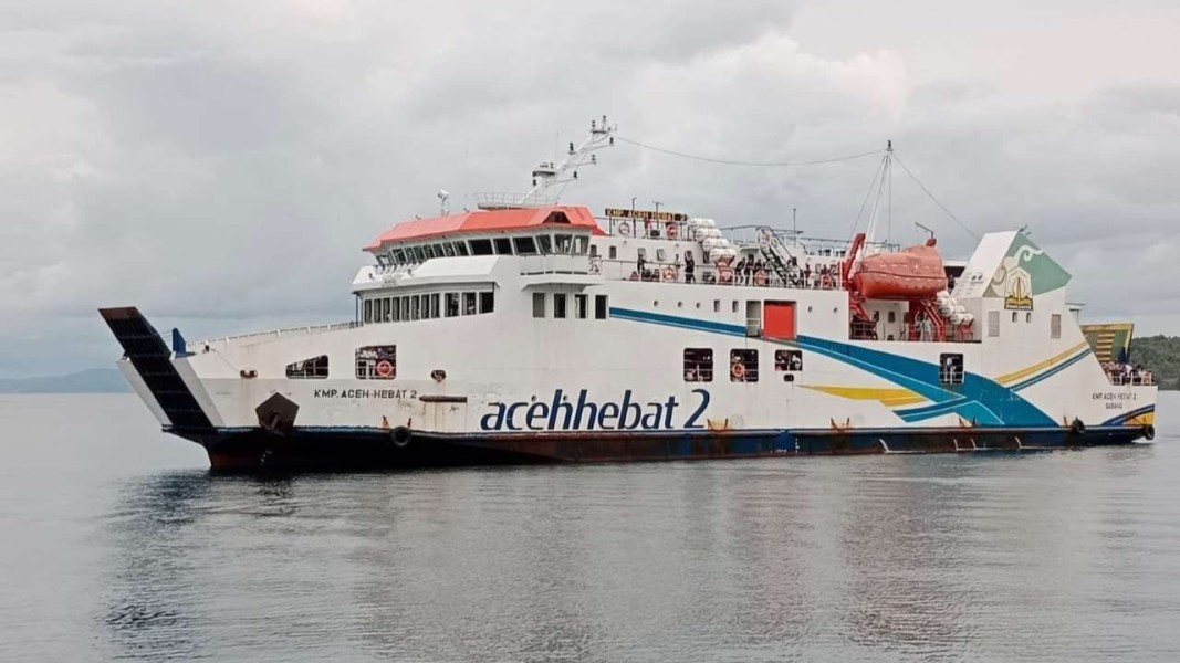Jadwal Kapal Ferry Banda Aceh–Sabang Minggu 2 November 2025