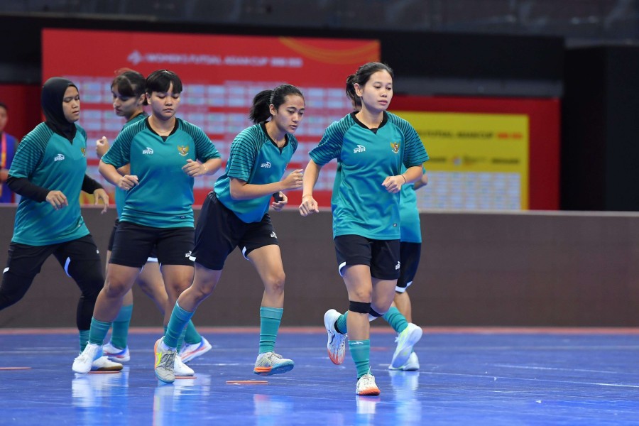 Timnas Futsal Putri Indonesia Fokus Strategi dan Semangat Tinggi Hadapi Thailand