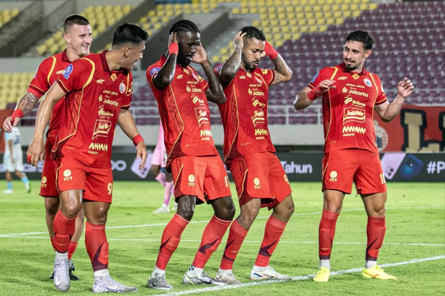 Maxwell Souza Hattrick, Persija Mantap di Jalur Kemenangan Beruntun