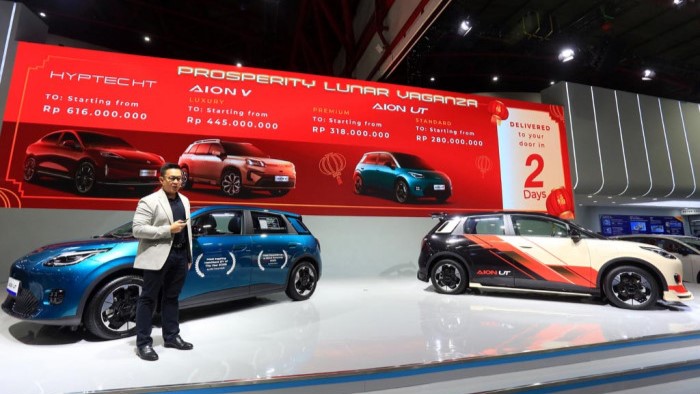 AION UT Kuasai Penjualan di IIMS 2026, GAC Dominasi Pameran