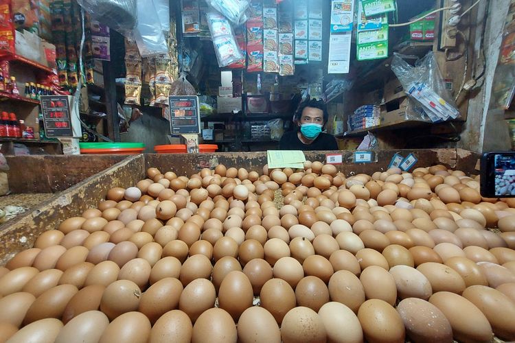 Telur Ayam Kampung Stabil, Harga Sembako Jatim Tenang